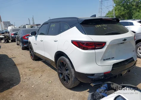 2024 Chevrolet Blazer Awd Rs из США, поврежденный, VIN 3GNKBKRS6RS188345